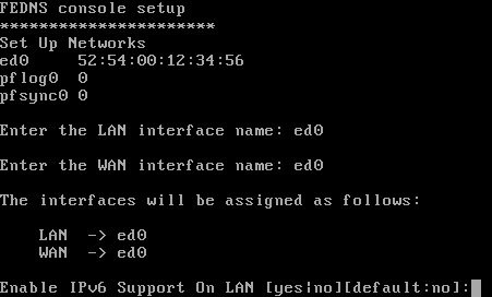设置IPV6界面